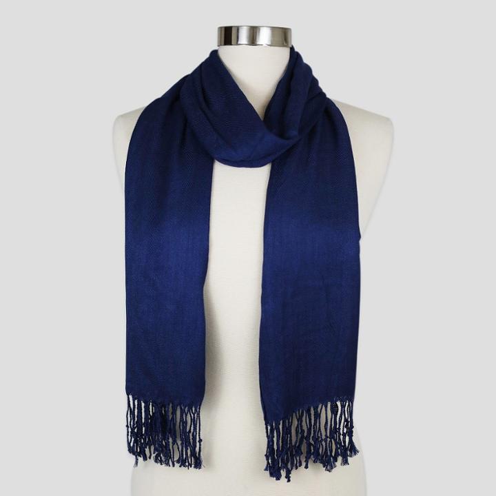 Women's Sylvia Alexander Scarf - Navy (blue)