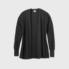 Women's Essential Open-front Cardigan - A New Day Heather Gray