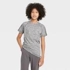 Petiteboys' Short Sleeve Soft Gym T-shirt - All In Motion Gray Heather Xs, Boy's, Gray Grey