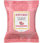Burt's Bees Grapefruit Facial Cleansing Towelettes - 30ct, Pink Pink