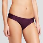 Mossimo Women's Tabside Hipster Bikini Bottom - Concord Grape -