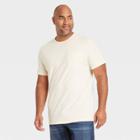 Men's Tall Standard Fit Short Sleeve Crewneck T-shirt - Goodfellow & Co Off-white