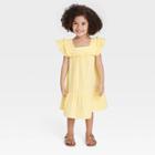 Toddler Girls' Gauze Dress - Cat & Jack Yellow