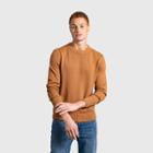 United By Blue Men's Organic Pullover Sweater - Tobacco