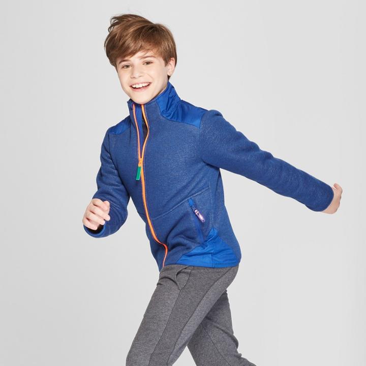 Boys' Fleece Jacket - C9 Champion Royal Blue