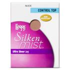 L'eggs Silken Mist Women's Ultra Sheer Run Resistant Pantyhose - Nude B, Women's