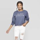 Women's Cocktails & Coconuts Sweatshirt - Zoe+liv (juniors') - Blue