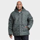 Men's Cold Weather Jacket - All In Motion Olive Green Xl, Green Green
