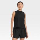 Women's Supima Cotton Tank Top - All In Motion Black