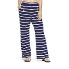 Women's Striped Pants - Navy/white Xs - Vineyard Vines For Target, Blue