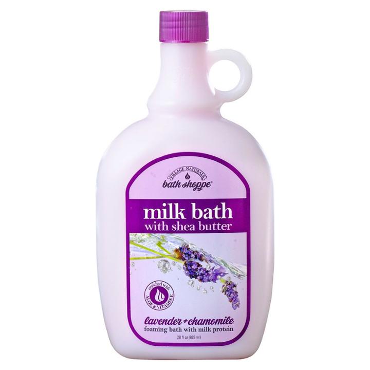 Village Naturals Bath Shoppe Ultra-moisturizing Milk Bath With Shea Butter - Lavender And Chamomile
