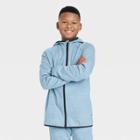 All In Motion Boys' Premium Fleece Full Zip Hooded Sweatshirt - All In