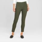 Target Women's Skinny Ankle Sailor Pants - A New Day Green