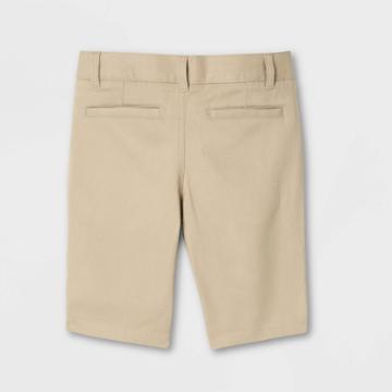 French Toast Girls' Uniform Chino Shorts - Khaki
