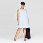 Women's Plus Size Sleeveless Crewneck Knit Dress - Ava & Viv