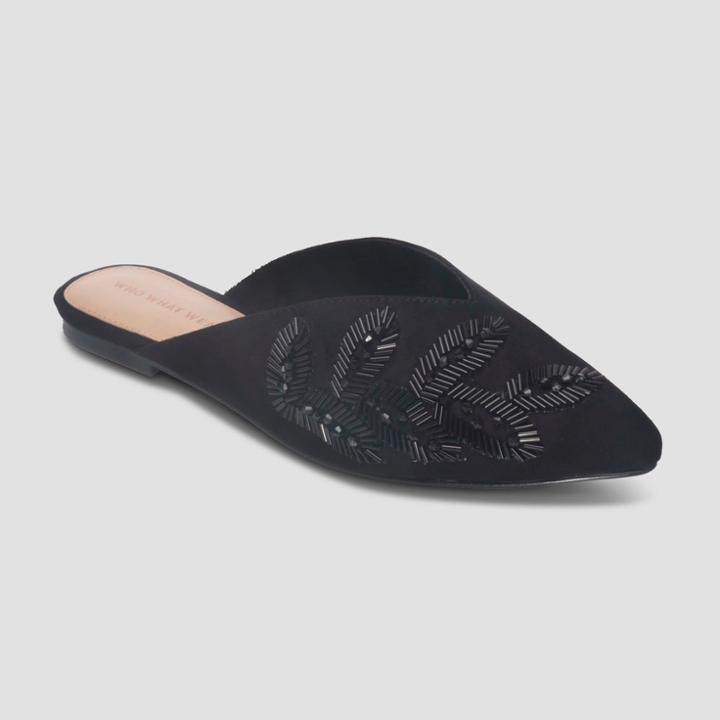 Women's Biana Mules - Who What Wear Black
