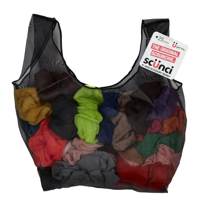 Scunci Scrunchies Bulk Pack Bright Colors