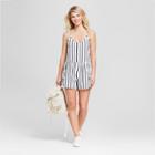 Women's Striped Romper - Soul Cake (juniors') Blue