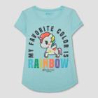 Girls' Tokidoki Unicorno Graphic Short Sleeve T-shirt - Blue