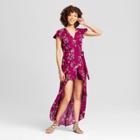 Women's Walkthrough Maxi Dress - Xhilaration (juniors') Berry