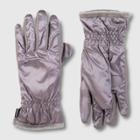 Women's Isotoner Sleek Heat Glove - Lavender One Size, Women's, Black
