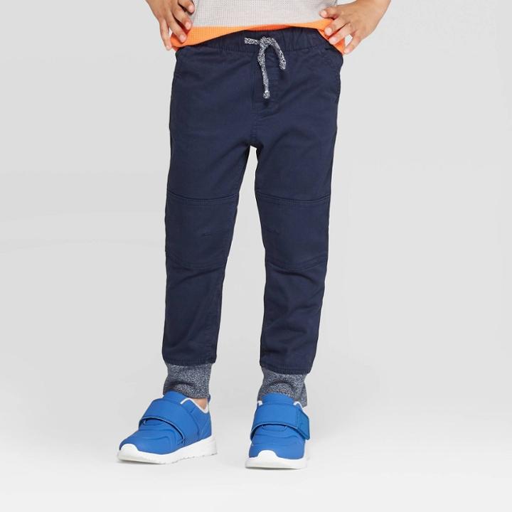 Toddler Boys' Pull-on Pants - Cat & Jack Blue 5t, Toddler Boy's