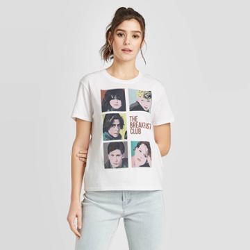 Women's The Breakfast Club Short Sleeve T-shirt (juniors') - White