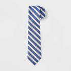 Men's Striped Tie - Goodfellow & Co Blue