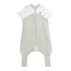 Love To Dream Sleep Wrap Adaptive 1.0 Tog Wearable Blanket - White Clouds