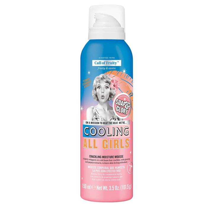 Soap & Glory Cooling All Girls Crackling Moisture Mousse - 3.5oz, Women's