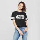 Women's Star Wars Short Sleeve Graphic T-shirt (juniors') Black