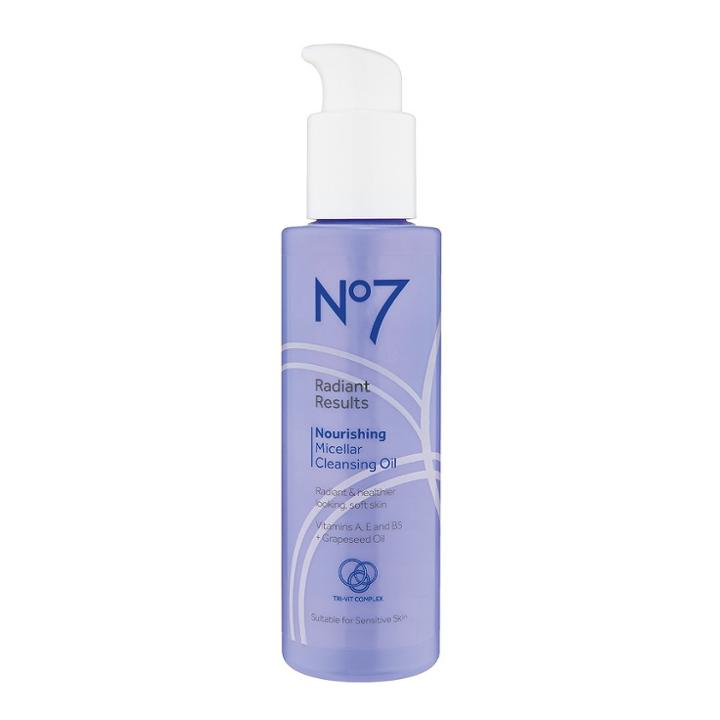 Target No7 Radiant Results Nourishing Micellar Cleansing Oil