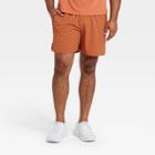 Men's Stretch Woven Shorts - All In Motion Rust