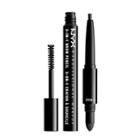 Nyx Professional Makeup 3-in-1 Brow Pencil - Charcoal