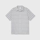 Men's Tall Striped Standard Fit Short Sleeve Novelty Button-down Shirt - Goodfellow & Co