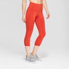 Women's Embrace High-waisted Capri Leggings 20 - C9 Champion Dark Orange