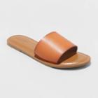 Women's Kerrigan Slide Sandals - Universal Thread Brown
