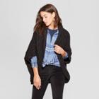 Women's Cocoon Open Layering - Universal Thread Black