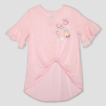 Shopkins Girls' Shoppies Flutter Unicorn Short Sleeve T-shirt -