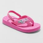 Toddler Girls' Kalayla Flip Flop Sandals - Cat & Jack Pink