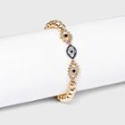 Sugarfix By Baublebar Evil Eye Beaded Bracelet - Blue