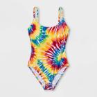 Sirena Pride Gender Inclusive Adult Extended Size Tie-dye One Piece