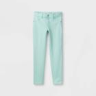 Girls' Mid-rise Knit Jeggings - Cat & Jack Green
