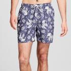 Trunks Surf & Swim Co. Trunks Men's 6.5 San-o Elastic Waist - Navy Elephants