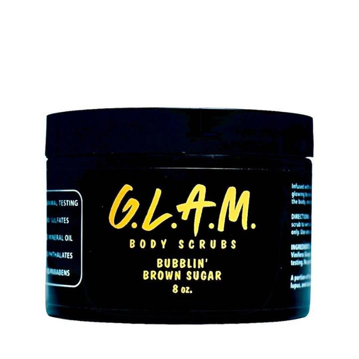 G.l.a.m. Body Scrubs Bubblin' Brown Sugar Body