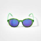 Kids' Translucent Round Frame Sunglasses - Cat & Jack Green