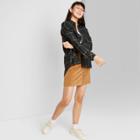 Women's Plaid Long Sleeve Oversized Button-down Shirt - Wild Fable Green
