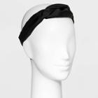 Satin Knot Headwrap - A New Day Black