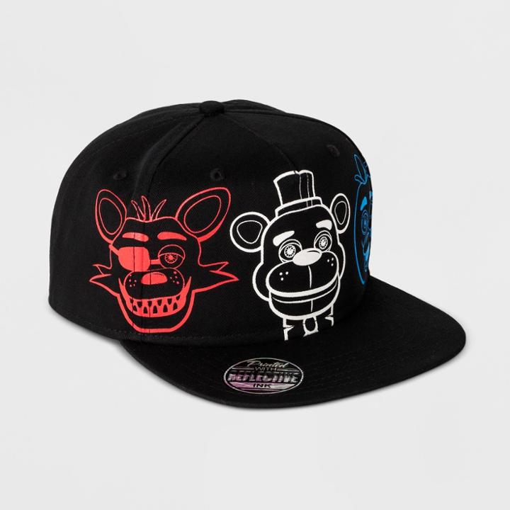 Boys' Five Nights At Freddy's Baseball Hat - Black