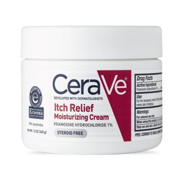 Cerave Itch Relief Moisturizing Cream For Dry And Itchy